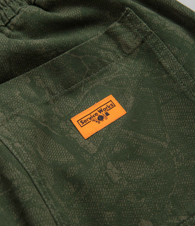 Service Works Xerox Camo Chef Pants - Olive