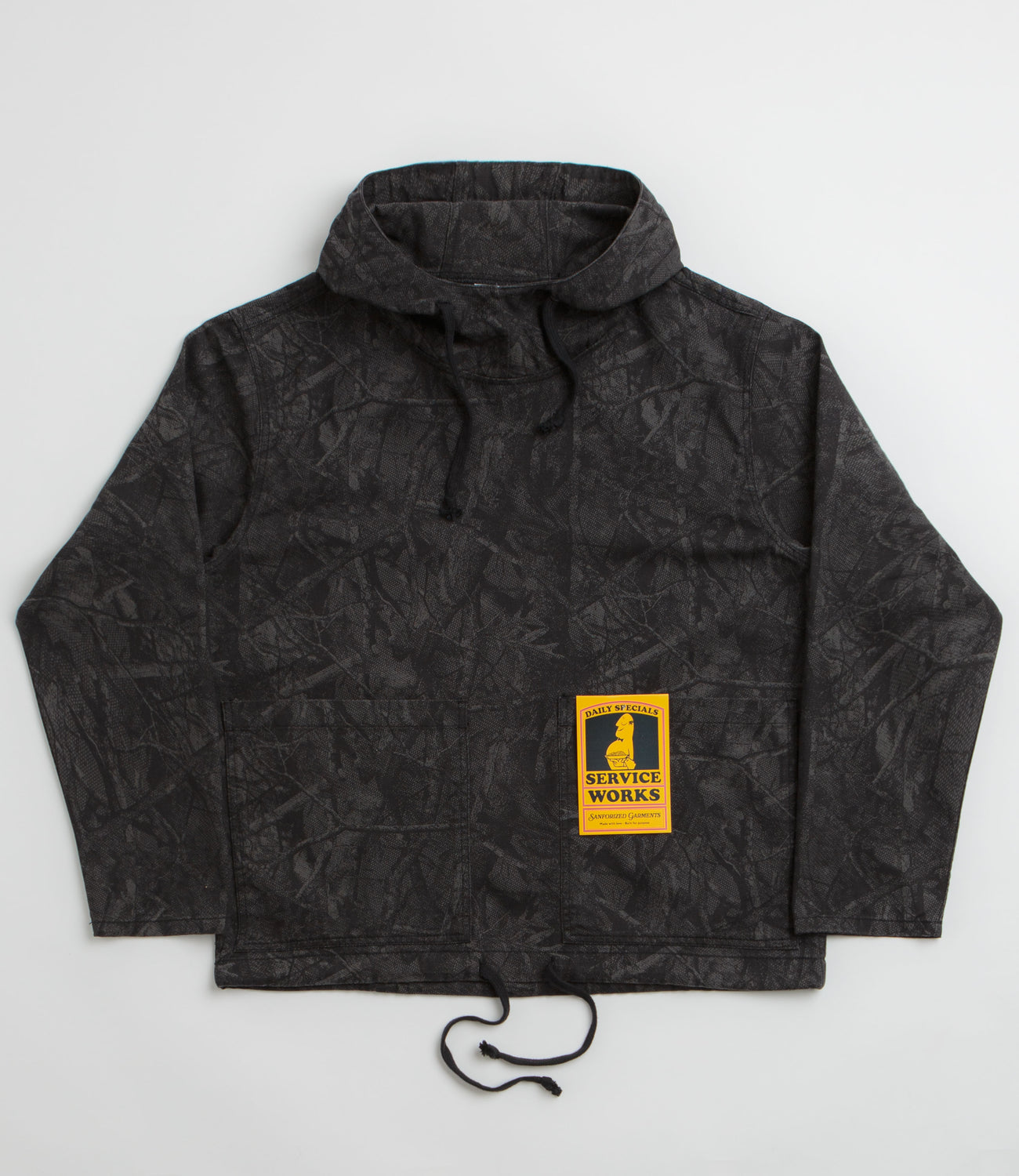 Service Works Xerox Camo Market Smock Jacket - Mono | Flatspot
