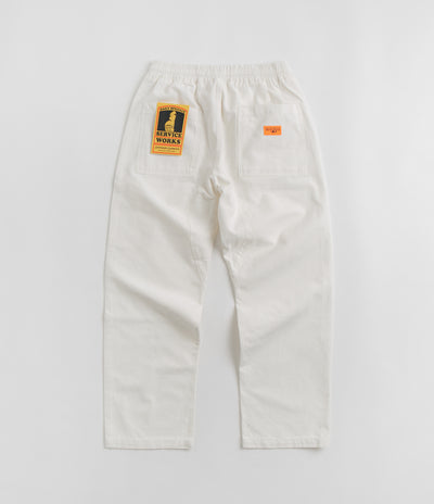 Service Works Classic Chef Pants - Off-White