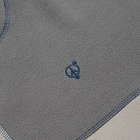 Sexhippies Box Fleece Crewneck Sweatshirt in Light Grey and Charcoal thumbnail