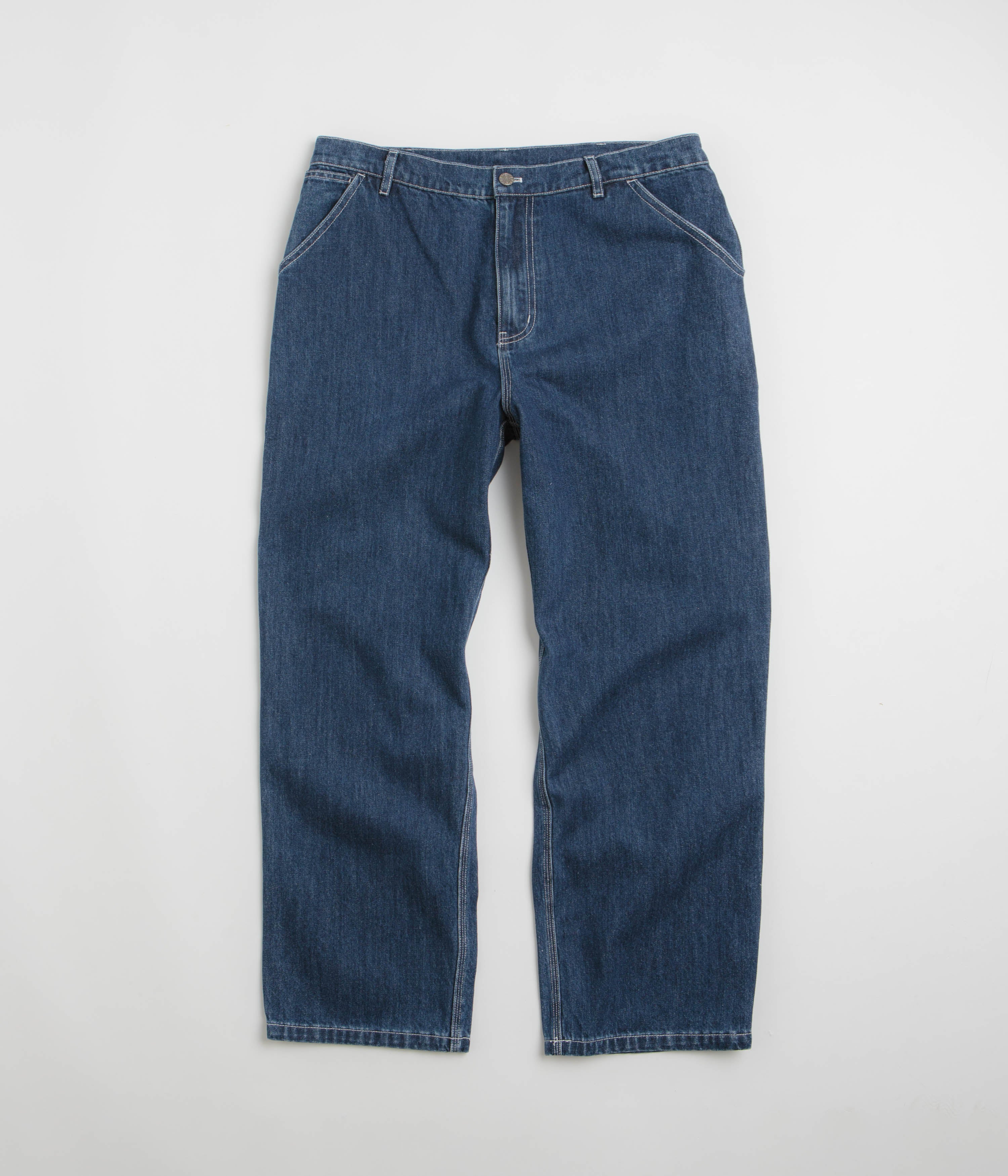 Sexhippies Carpenter Jeans in Medium Blue