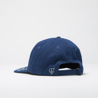 Sexhippies Cloud OG Logo Cap - Dark Denim / White thumbnail