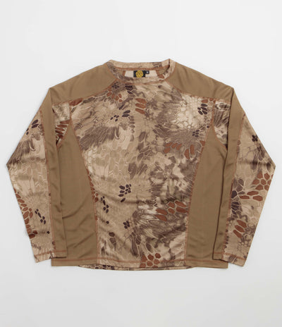 Sexhippies Kryptek Quick Dry Thermal Long Sleeve T-Shirt - Highlander Kryptek / Coyote Brown