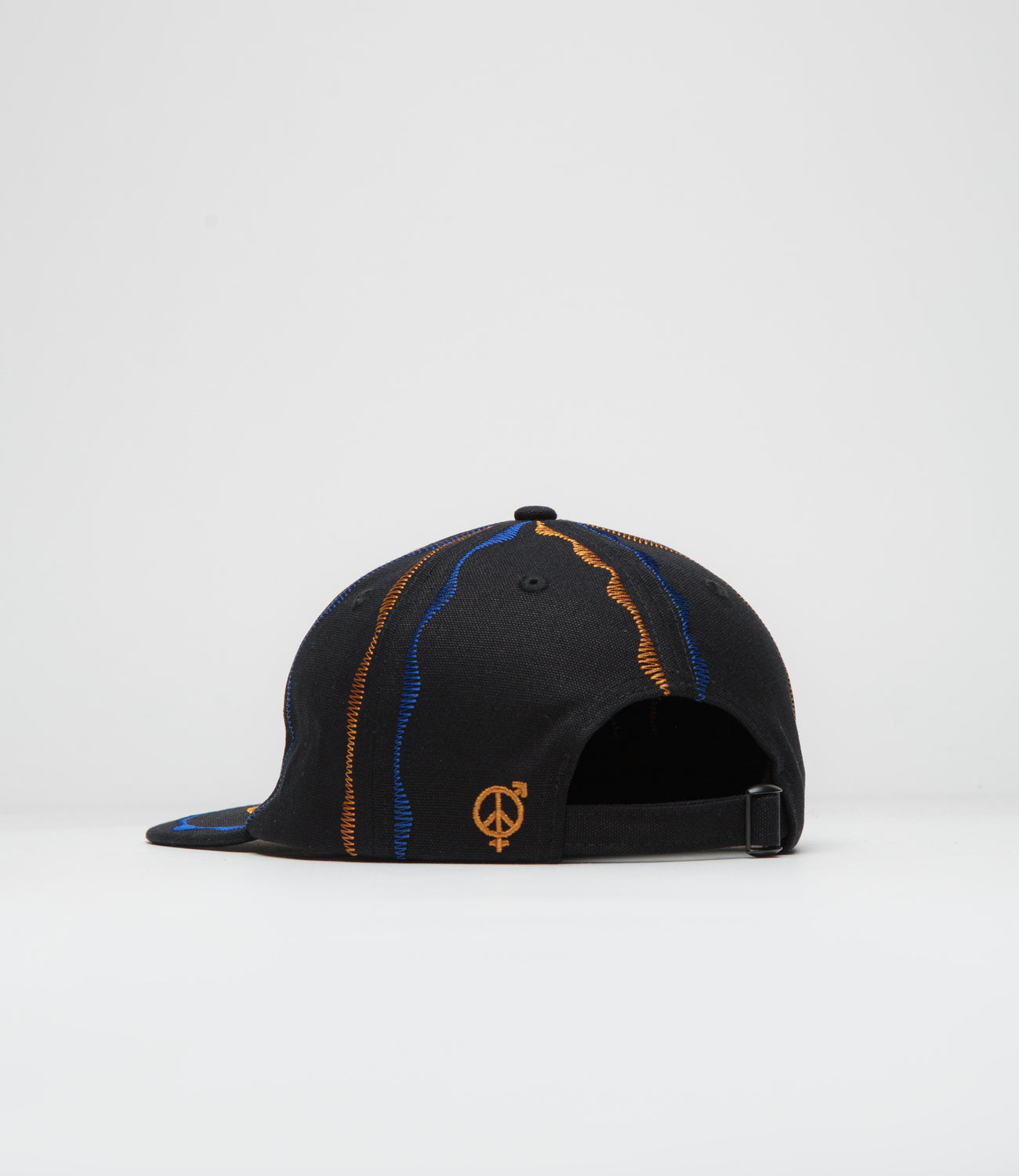 Sexhippies Welders Stitch Pinwheel Cap - Black | Flatspot