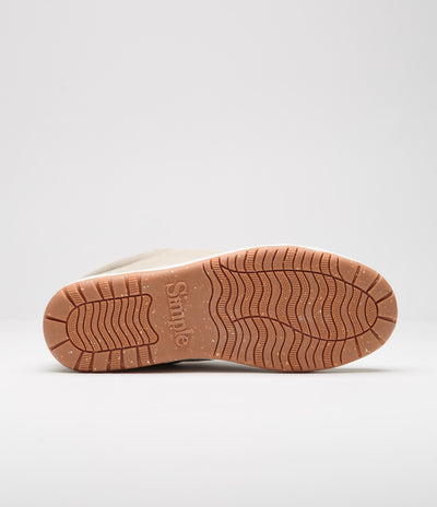 Simple Standard Issue OS Shoes - Oatmeal