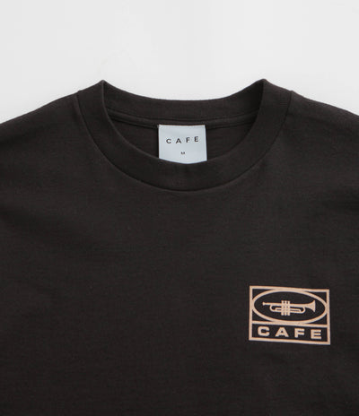 Skateboard Cafe 45 T-Shirt - Black / Brown