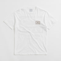 Skateboard Cafe 45 T-Shirt in White and Coffee thumbnail