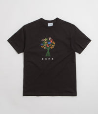 Skateboard Cafe Bouquet T-Shirt in Black