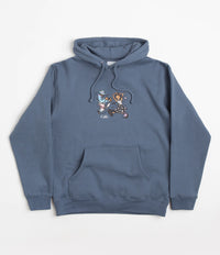Skateboard Cafe Dancing Hoodie in Slate