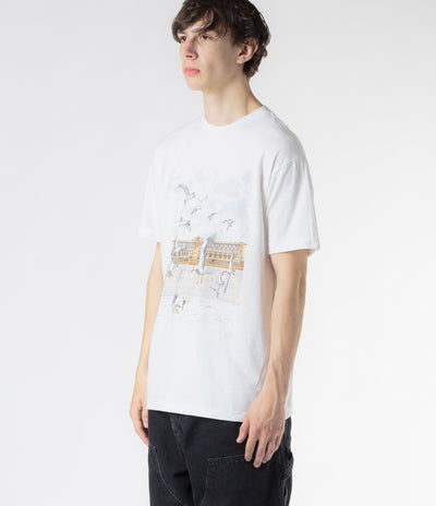 Skateboard Cafe Lloyds T-Shirt - White