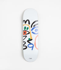 Skateboard Cafe Marcello Deck - White - 8.7"