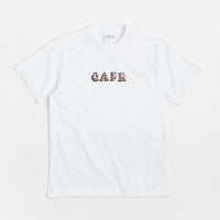 Skateboard Cafe Mr Finbar T-Shirt - White thumbnail
