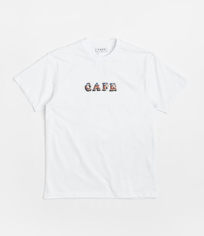 Skateboard Cafe Mr Finbar T-Shirt - White