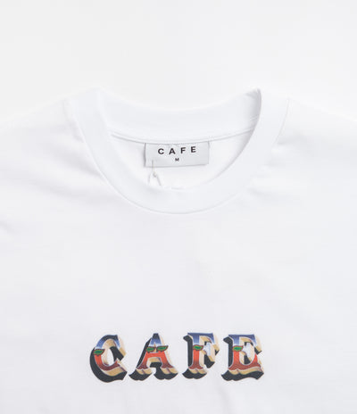 Skateboard Cafe Mr Finbar T-Shirt - White