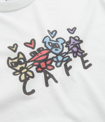 Skateboard Cafe Pals T-Shirt - White