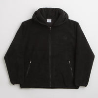 Skateboard Cafe Sherpa Fleece Hoodie in Black thumbnail