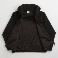 Skateboard Cafe Sherpa Fleece Hoodie in Black thumbnail