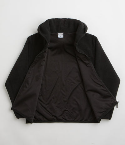 Skateboard Cafe Sherpa Fleece Hoodie in Black