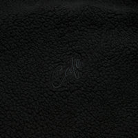 Skateboard Cafe Sherpa Fleece Hoodie in Black thumbnail