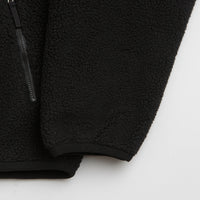 Skateboard Cafe Sherpa Fleece Hoodie in Black thumbnail