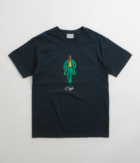 Skateboard Cafe Suited T-Shirt in Navy