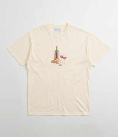 Skateboard Cafe Vino T-Shirt - Cream