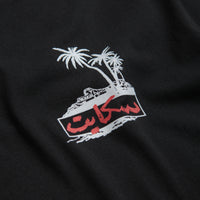 SkatePal Palms T-Shirt in Black thumbnail