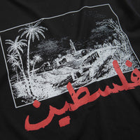 SkatePal Palms T-Shirt in Black thumbnail