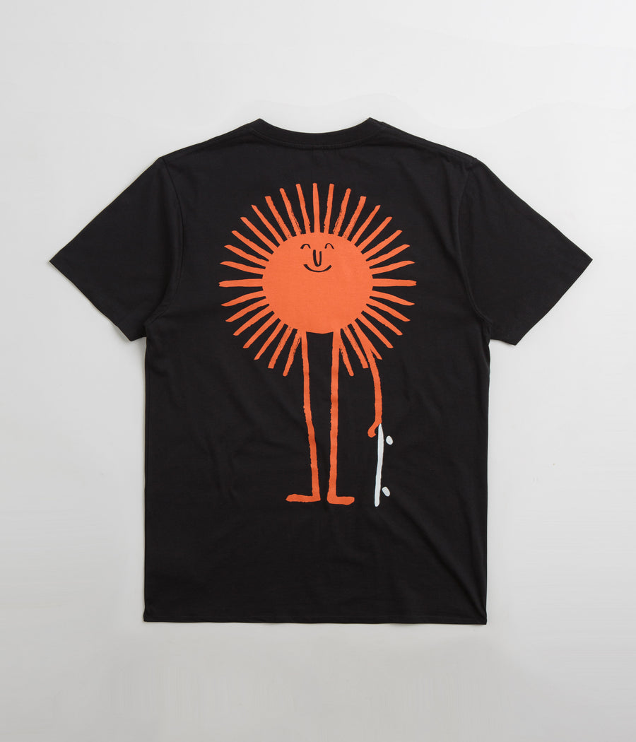 SkatePal Sun T-Shirt in Black