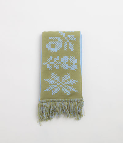 SkatePal x Sabri Sundos Scarf in Olive and Sky