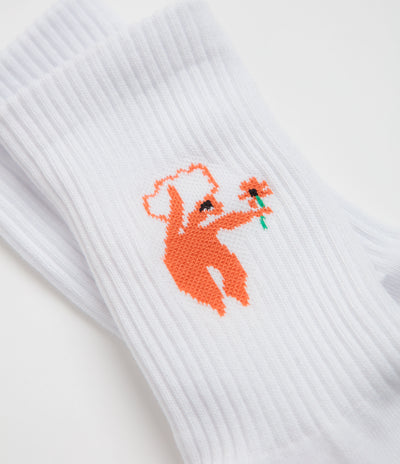 SkatePal x Sabri Sundos Socks - White