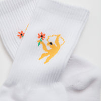 SkatePal x Sabri Sundos Socks - White thumbnail