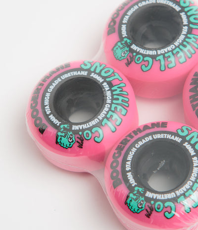 Snot Boogerthane 97A Wheels in Pink and Black and 54mm