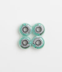 Snot Boogerthane 99A Wheels in Teal and Black and 58mm