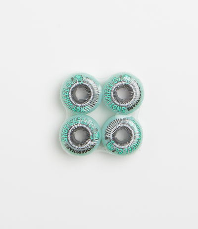 Snot Boogerthane 99A Wheels in Teal and Black and 58mm