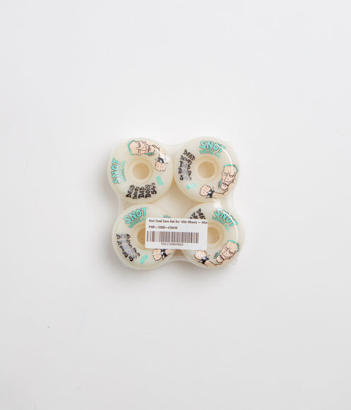 Snot Dead Dave Bad Boi 100A Wheels - White - 54mm