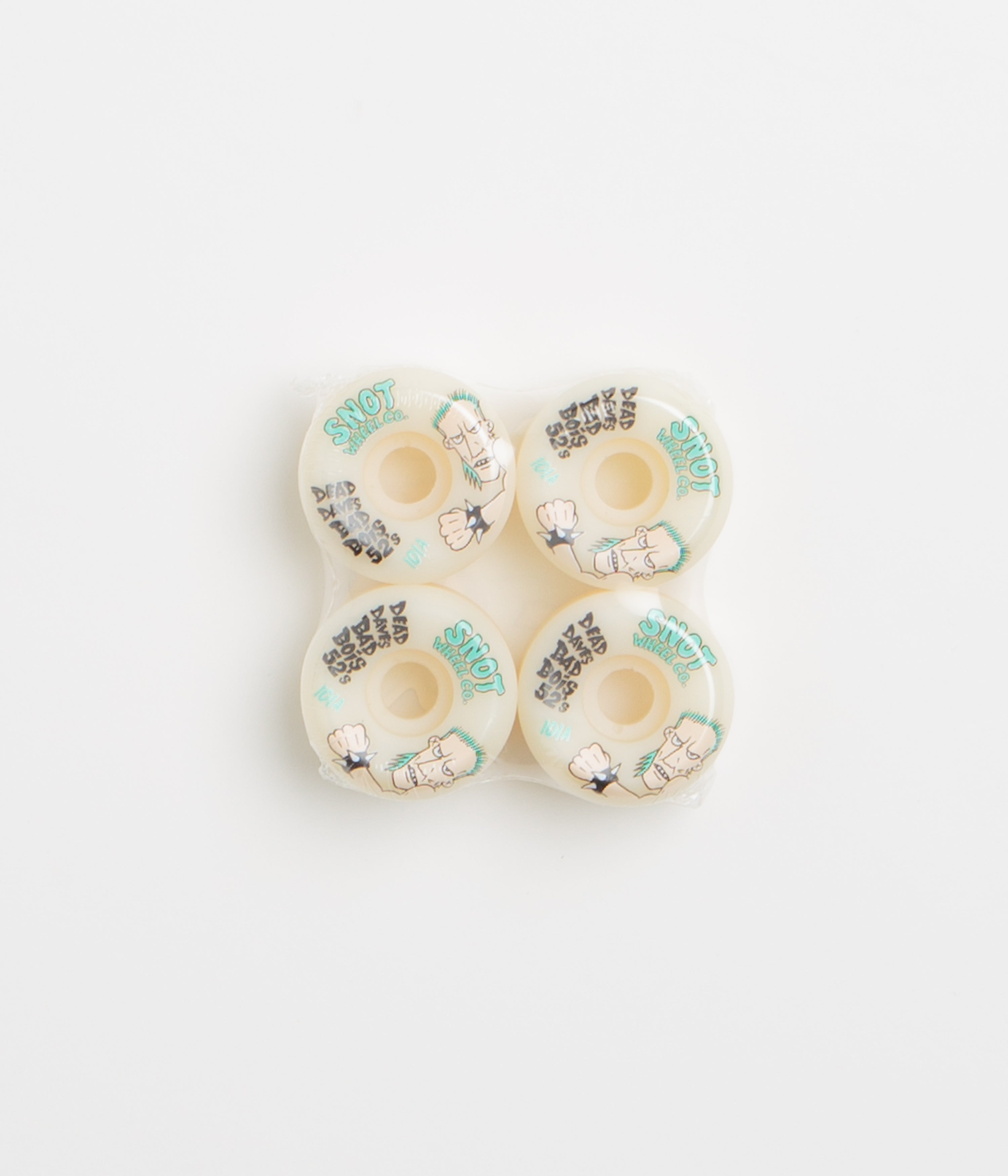 Snot Dead Dave Bad Boy 101A Wheels in Raw and 52mm