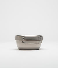 Snow Peak 3 Piece Titanium Cookset in Silver