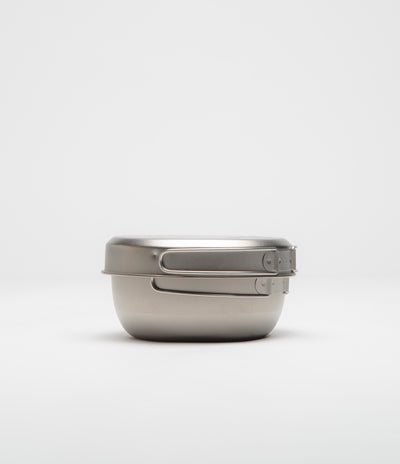 Snow Peak 3 Piece Titanium Cookset in Silver