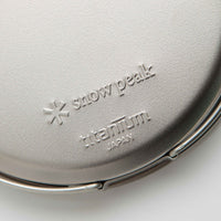 Snow Peak 3 Piece Titanium Cookset in Silver thumbnail