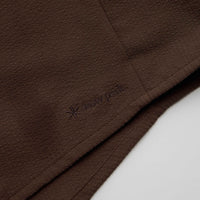 Snow Peak Airo Short Sleeve Shirt in Brown thumbnail