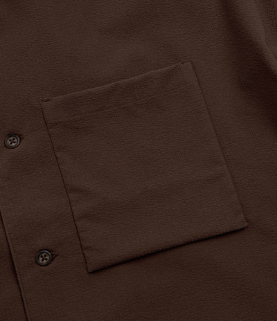 Snow Peak Airo Short Sleeve Shirt in Brown