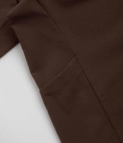 Snow Peak Airo Short Sleeve Shirt in Brown