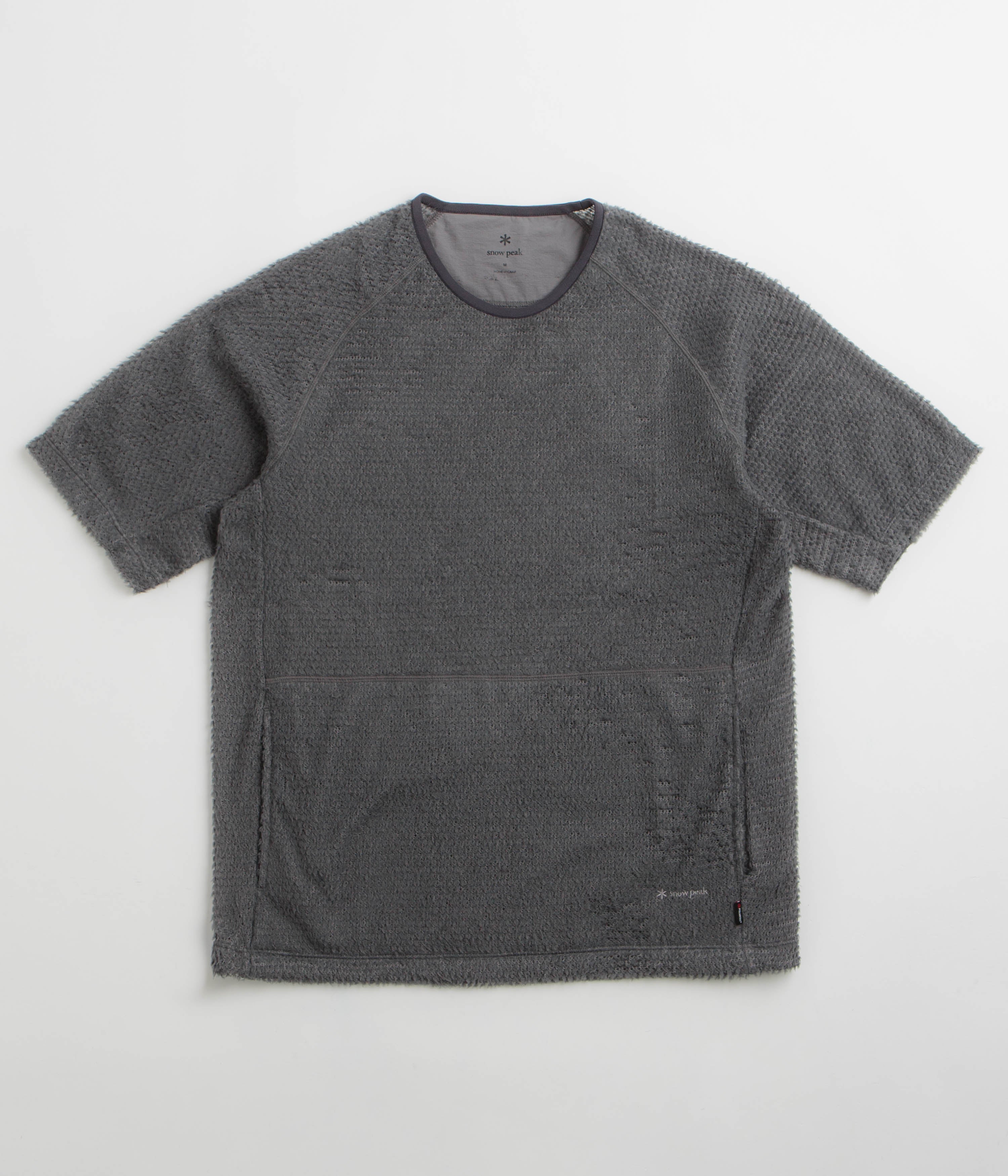 Snow Peak Alpha Direct T-Shirt - Charcoal