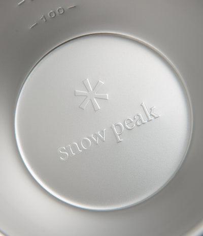 Snow Peak Backpackers 310ml Cup - Stainless Steel