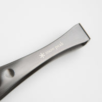 Snow Peak BBQ Tongs in Black thumbnail