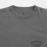 Snow Peak Camping Club T-Shirt - Charcoal thumbnail