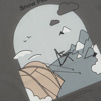 Snow Peak Camping Graphic T-Shirt in Grey thumbnail