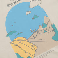 Snow Peak Camping Graphic T-Shirt in Ivory thumbnail