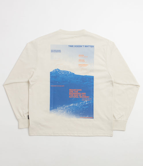 Snow Peak Campscape Long Sleeve T-Shirt - Ivory